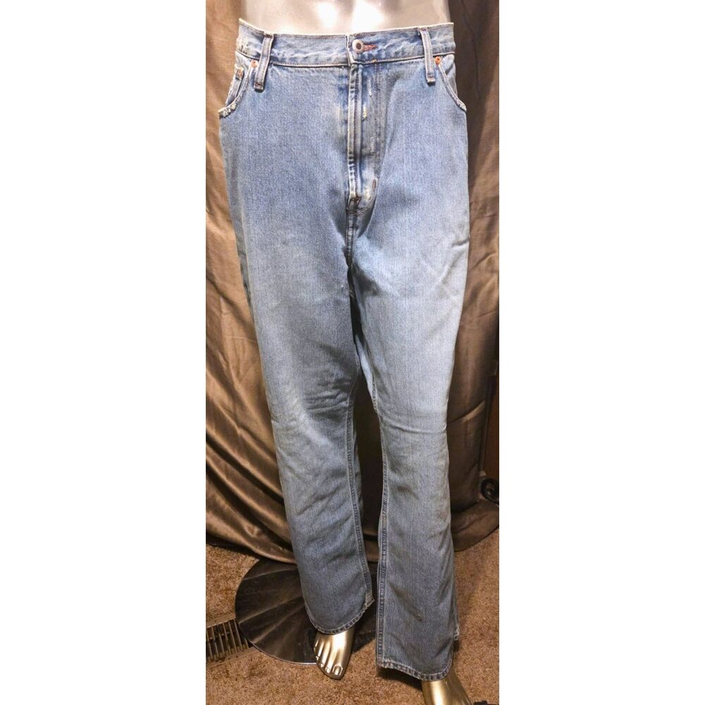NWT - Men's Cinch Light Wash Slightly Distressed Jeans - 44x32